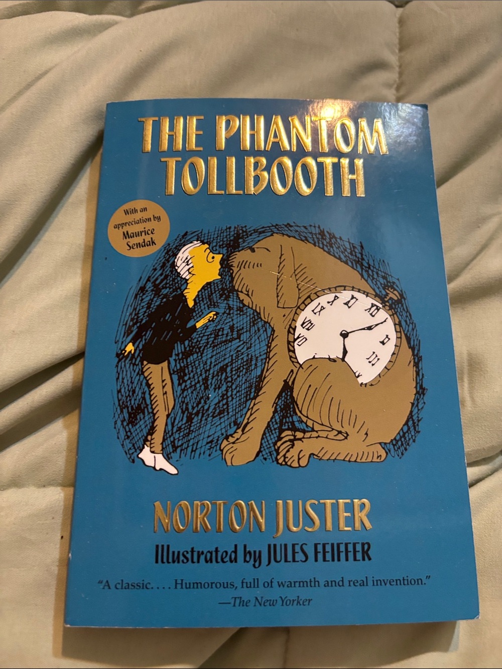 The Phantom Tollbooth by - Blue Cover